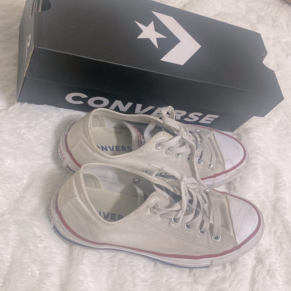 White Converse
